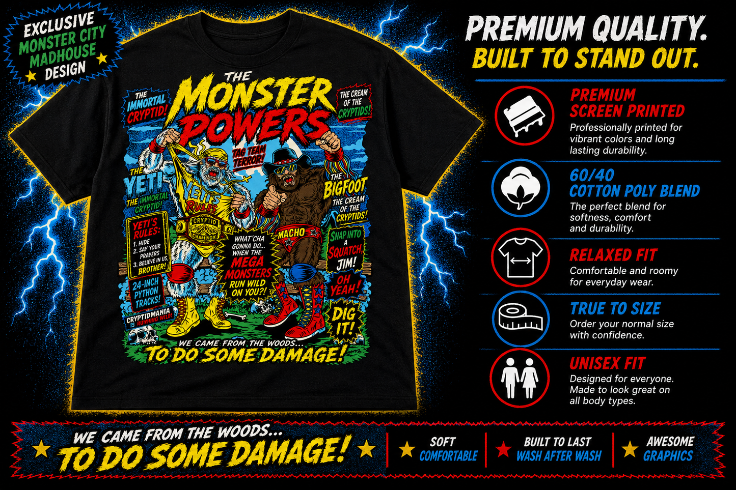 Monster Powers Shirt