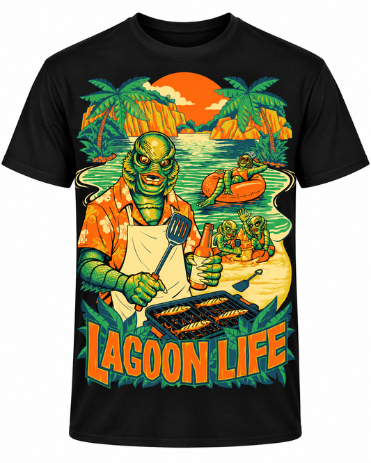 Lagoon Life | Creature From The Black Lagoon Horror Shirt